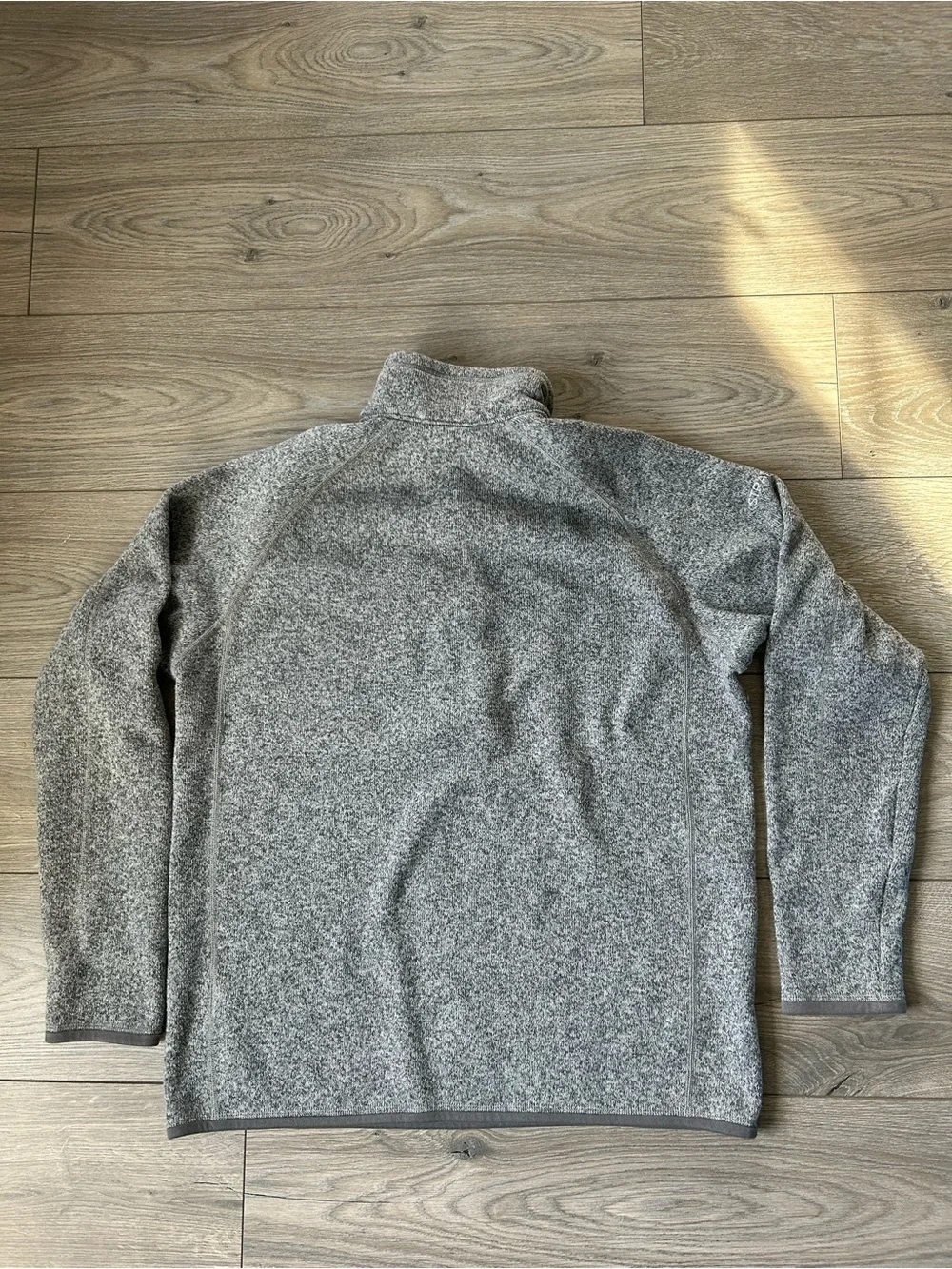 Patagonia Better Sweater 1/4 Zip Fleece Pullover Grey Heather Mens Size Large